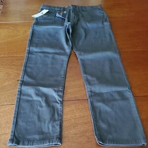 U.S. Polo Assn. Boy's Gray Straight Jeans
